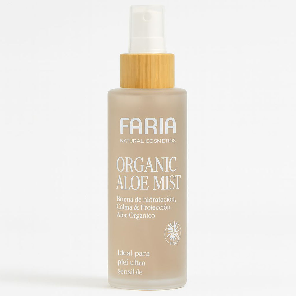 Agua de Aloe Orgánico: Organic Aloe Hydrating Mist - Faria Naturals