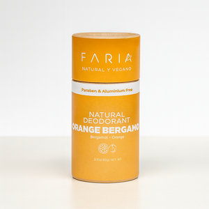 Orange Bergamot Desodorante Sin Aluminio - Faria Naturals