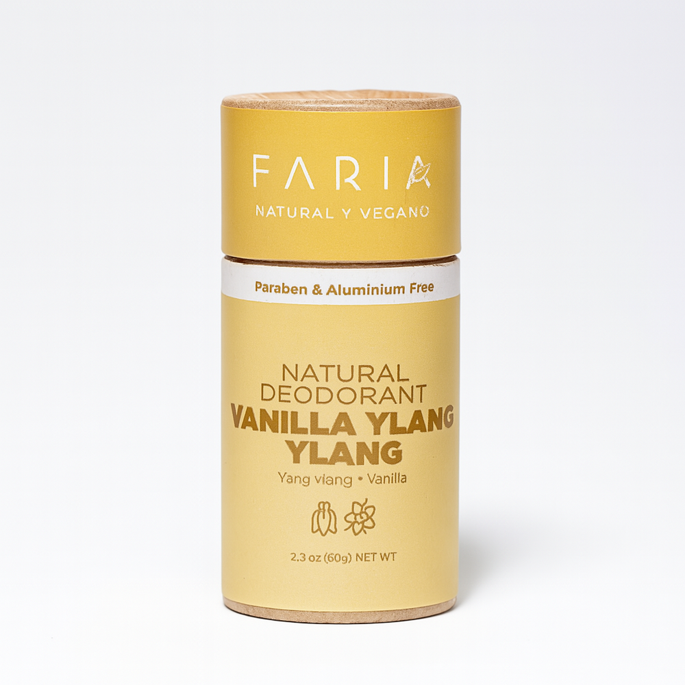 Desodorante Vainilla Ylang Ylang  Sin Aluminio - Faria Naturals