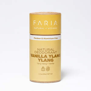 Desodorante Vainilla Ylang Ylang  Sin Aluminio - Faria Naturals