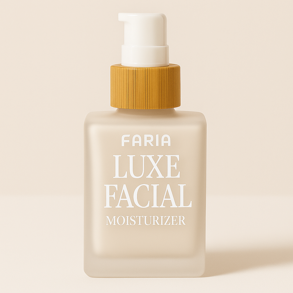 Hidratante Facial Premium con Acido Hialurónico - Faria Naturals