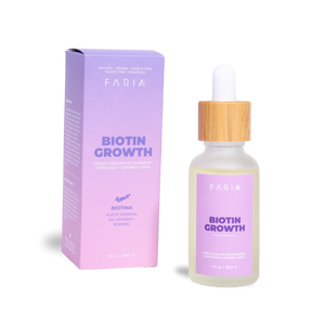 Biotin Growth Control Caída - Faria Naturals