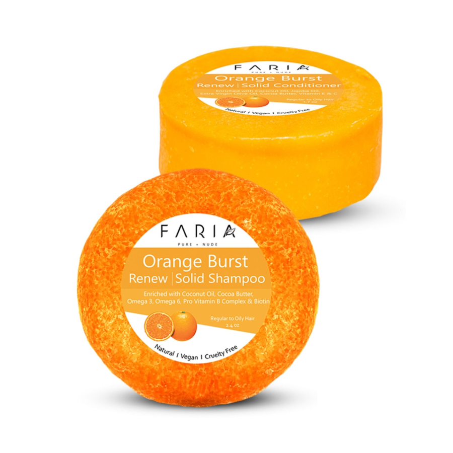 Pack OrangeBurst Refresh - Faria Naturals