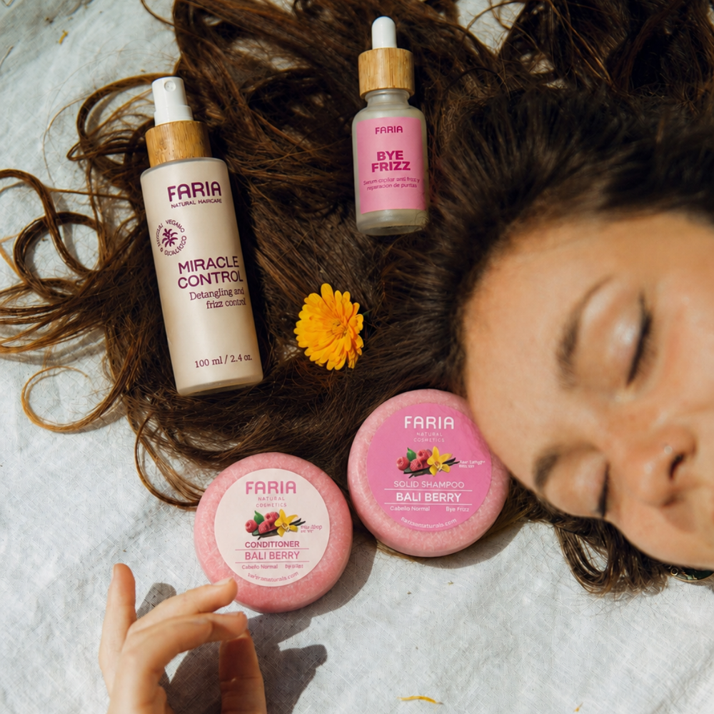 Tratamiento Capilar Completo Anti Frizz - Faria Naturals