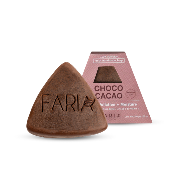 Choco Cacao Jabón Facial - Faria Naturals