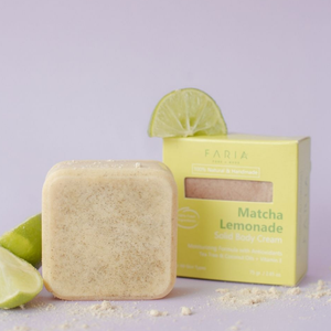 Crema Solida Matcha Lemonade - Faria Naturals