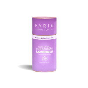 Desodorante Sin Aluminio Lavanda Vainilla - Faria Naturals