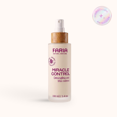 Miracle Control: Spray Hidratante para Cabello Sin Enjuague - Faria Naturals