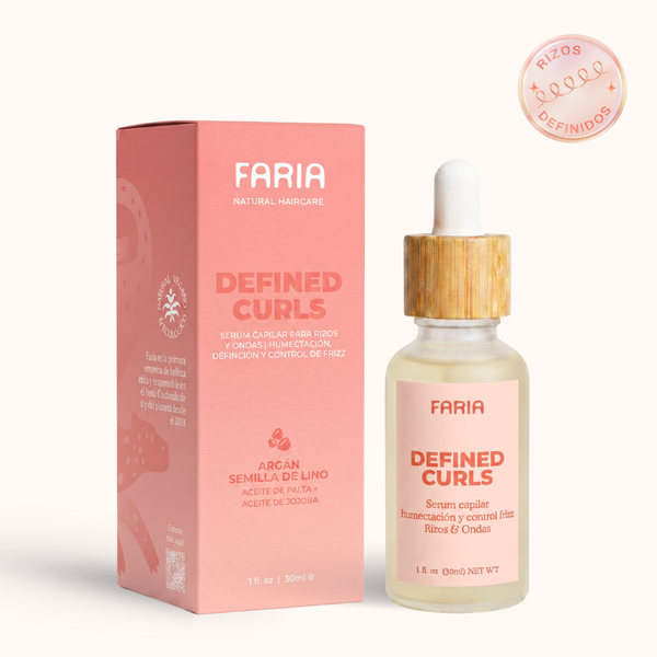 Aceite Definición Rizos y Ondas - Faria Naturals