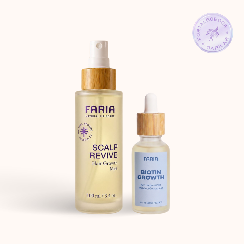 Duo Botánico Fortalecedor & Control Caída - Faria Naturals