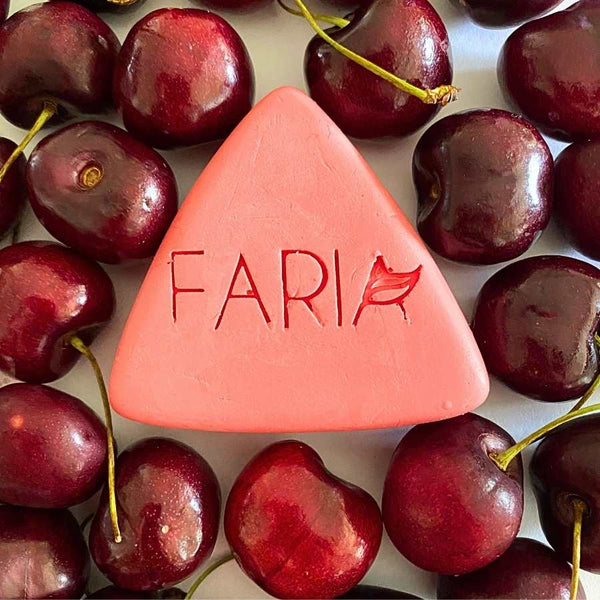 Cherry Vanilla Jabón Facial - Faria Naturals