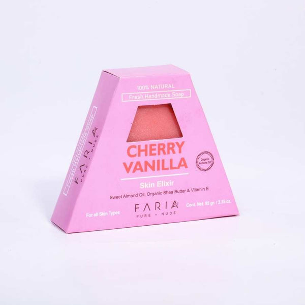 Cherry Vanilla Jabón Facial - Faria Naturals