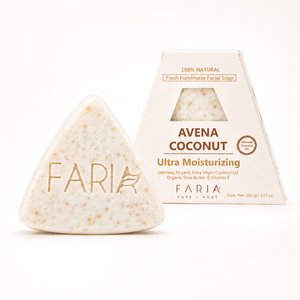 Avena Coconut Jabón Facial - Faria Naturals