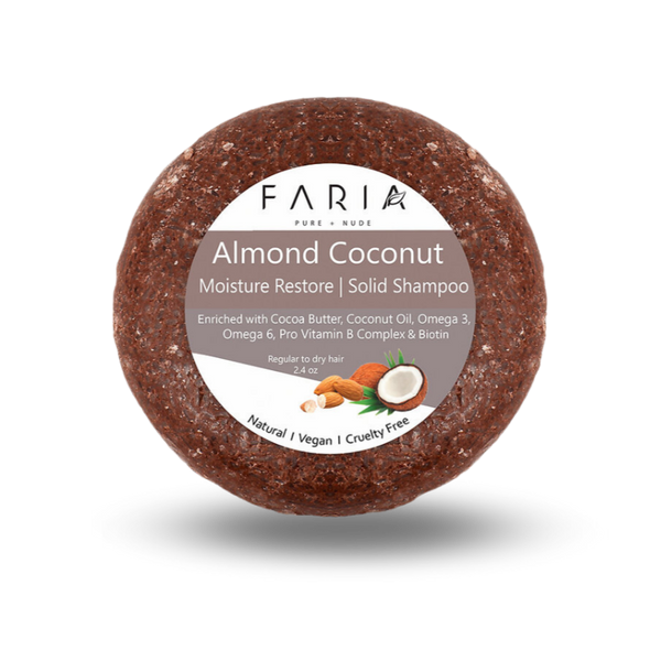 Deep Moisture Almond Coconut Shampoo - Faria Naturals