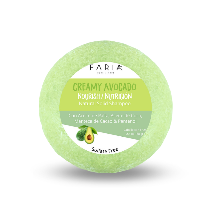 Creamy Avocado Sulfate free Shampoo - Faria Naturals