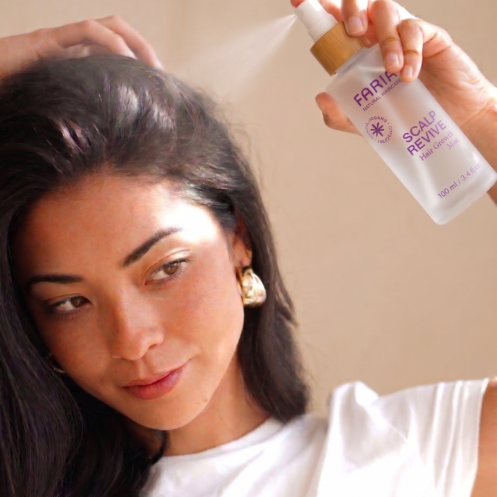 Scalp Revive: Mist Fortalecedor Capilar - Faria Naturals