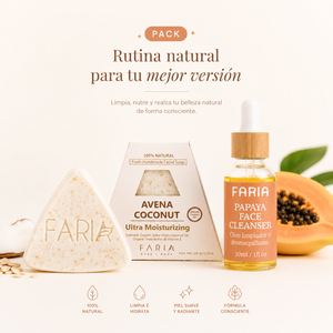 Doble Limpieza Facial - Faria Naturals