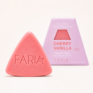 Cherry Vanilla Jabón Facial - Faria Naturals