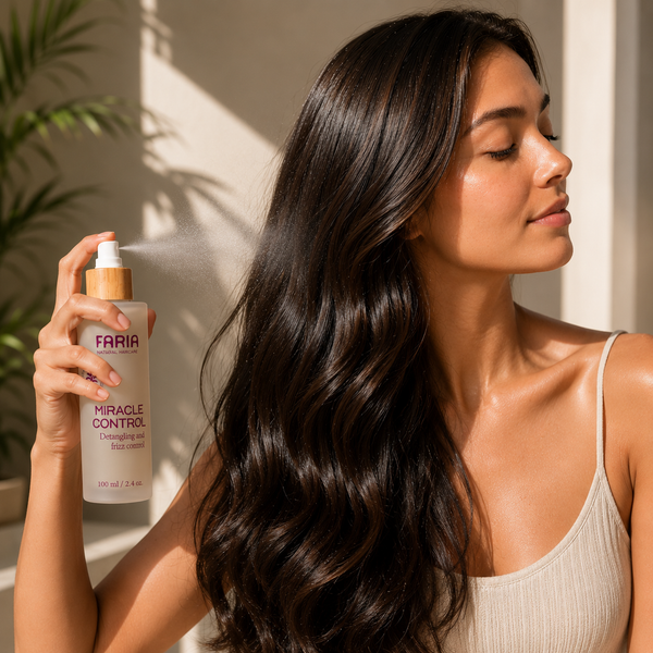 Tratamiento Capilar Completo Anti Frizz - Faria Naturals
