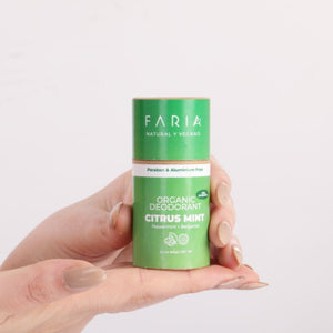 Fresh Mint Desodorante Sin Aluminio - Faria Naturals