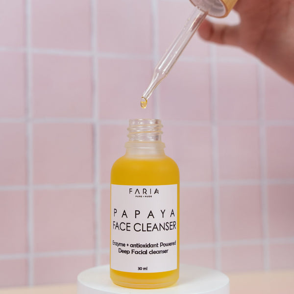Papaya Face Cleanser - Faria Naturals