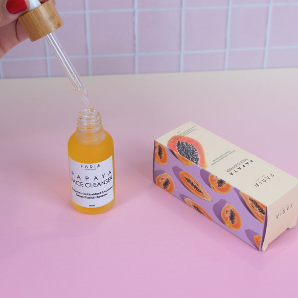 Papaya Face Cleanser - Faria Naturals