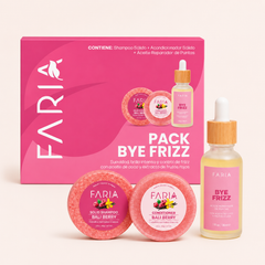 Pack Bye Frizz (Anti Frizz y Reparador de Puntas) - Faria Naturals