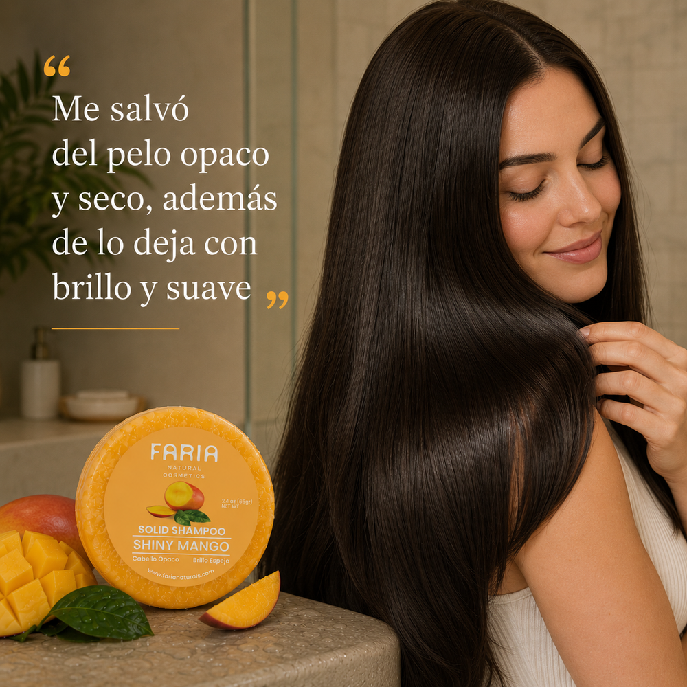 Shiny Mango Shampoo - Faria Naturals